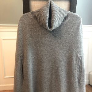 Beautiful Brooks Brothers merino wool blend sweater/ shawl.
